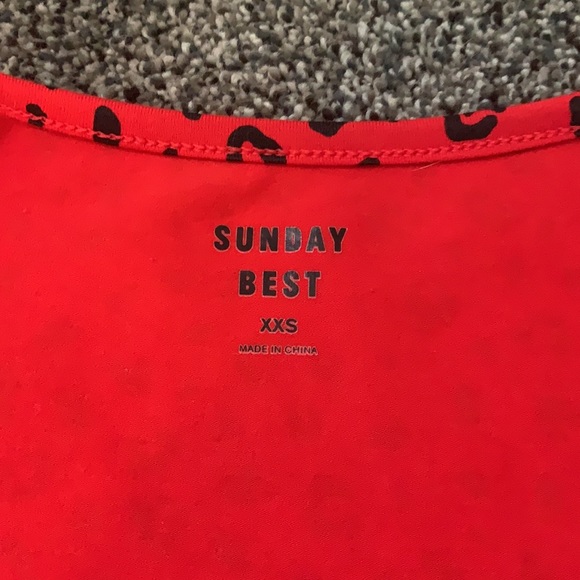 Aritzia-Sunday Best Wrap Crop Top - Picture 4 of 7